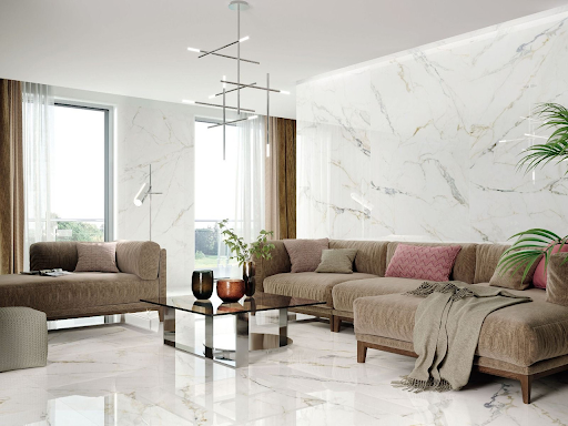 Chọn gạch ốp tường cho gia chủ mệnh Kim