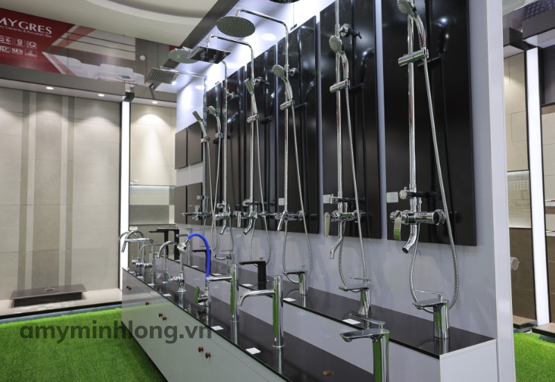 Trải nghiệm các thiết bị vệ sinh chính hãng tại Á Mỹ Minh Long