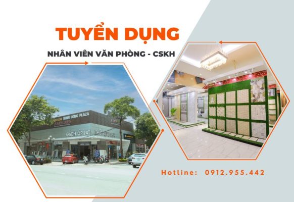 Tuyển dụng nhân viên văn phòng & CSKH