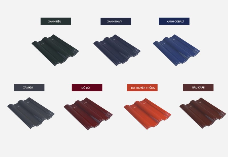 Chọn màu ngói cần dựa trên các tiêu chí 