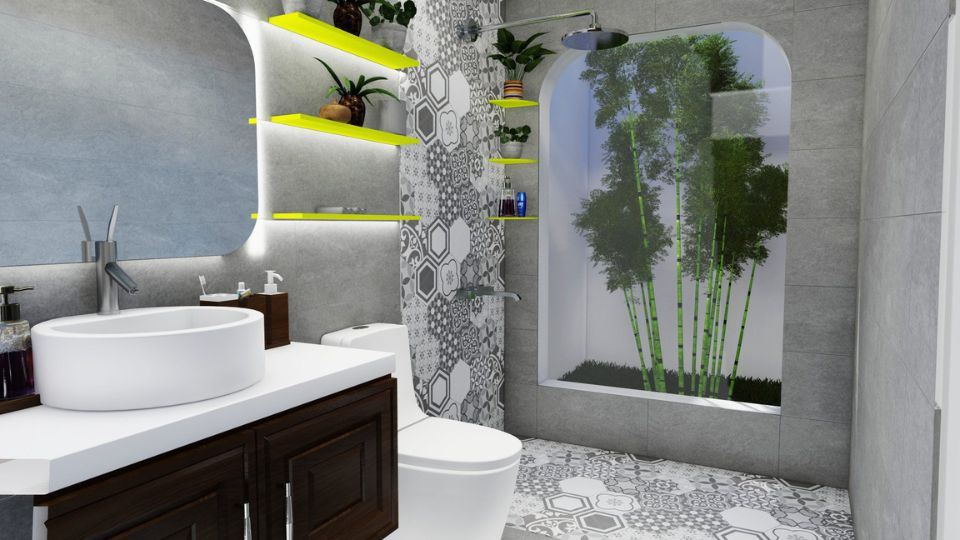 Gạch bông trang trí đang dần trở lại