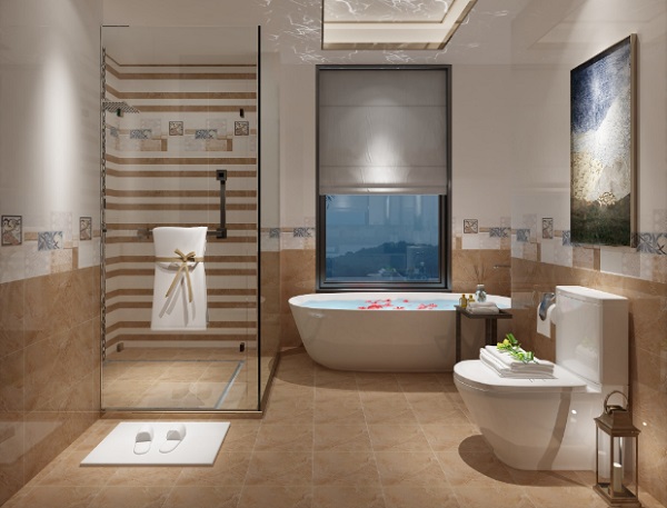 Cách lựa chọn và bố trí gạch ốp tường nhà vệ sinh hợp lý