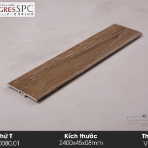 Nẹp chữ T sàn gỗ SPC