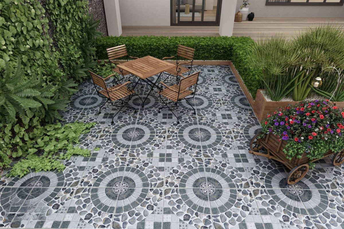 Gạch lát sân vườn